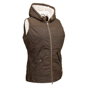 OUTBACK TRADING Heidi Bronze Oilskin Vest (29891-BNZ) - Outback Trading