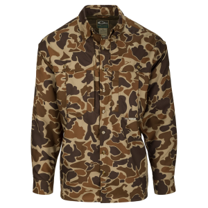 DRAKE EST Camo Flyweight Wingshooters LS Shirt (DW7007) - Drake