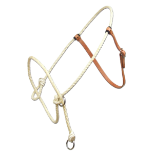 PROFESSIONAL'S CHOICE Universal Natural Lariat Rope Training Halter (4794)