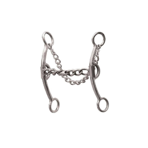 PROFESSIONAL'S CHOICE Derby 6.75in Cheek 5.75in Mouth Chain Bit (BRB-301)