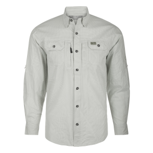 DRAKE Men's Frat BD Houndstooth Check LS Shirt (DS2276) - Drake