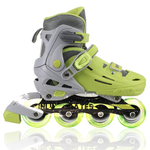 C SEVEN Kids Adjustable Inline Skates with Light Up Wheels (C7-RSK) - C Seven