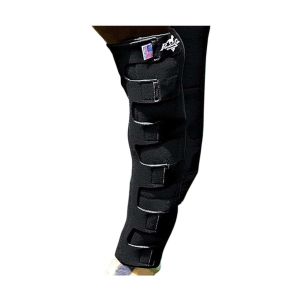 PROFESSIONAL'S CHOICE Nine Pocket Ice Boots, Color: Black, Size: Universal (WC204-BLA)