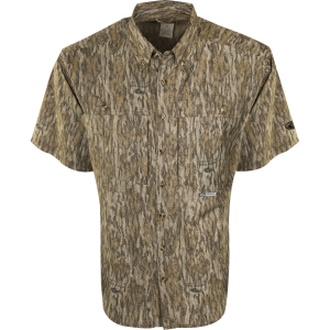 DRAKE Men's EST Camo Flyweight Wingshooters SS Shirt (DW7006) - Drake