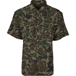 DRAKE Men's EST Camo Flyweight Wingshooters SS Shirt (DW7006) - Drake