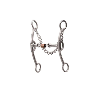 PROFESSIONAL'S CHOICE Derby 6.75in Cheek 5.75in Mouth 3 Pce Smooth Bit (BRB-303)