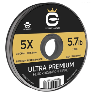 CORTLAND Ultra Premium Fluorocarbon 100yds Clear Tippet (6454)