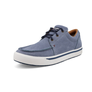 TWISTED X Men's Kicks Denim Blue Casual Shoes (MCA0068) - Twisted X