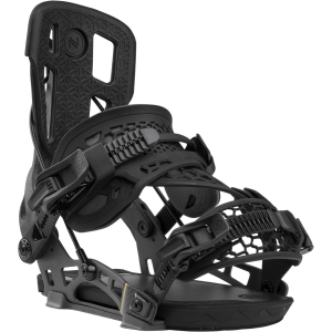 NIDECKER Men's Flow NX2-Carbon Hybrid Black Snowboard Bindings (N.25.BNU.NCH.BK)