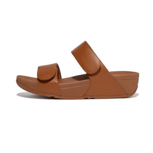 Fitflop FITFLOP Women's Lulu Adjustable Leather Slides (FV6) - $79.99 at gritroutdoors.com