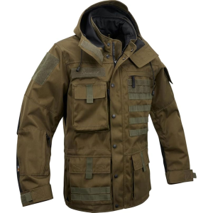 BRANDIT INDIVIDUAL WEAR Men's Commando TAC Black Outdoor Jacket (3170-11002) - Brandit Individual Wear