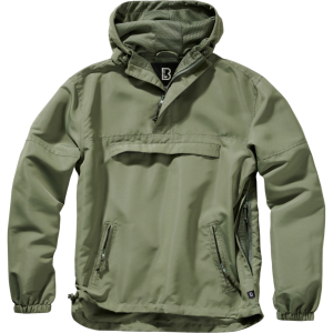 BRANDIT INDIVIDUAL WEAR Light Windbreaker Black Quarter Zip Pullover (3162-11002) - Brandit Individual Wear