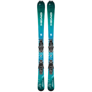 HEAD Monster Easy JRS Blue/Black Junior Skis with Bindings (314484)