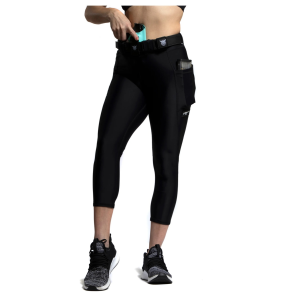 WE THE PEOPLE HOLSTERS Defender Black Tactical Capri Leggings With Belt Loops (DFNDR-K_CPR-BLT) - We The People Holsters