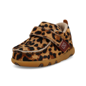 TWISTED X Infant's Driving Moc Leopard Casual Shoes (ICA0034)