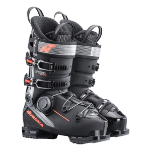 NORDICA Mens Speedmachine 3 BOA 110 Black/Gray/Red Ski Boots (050Q1400N96)