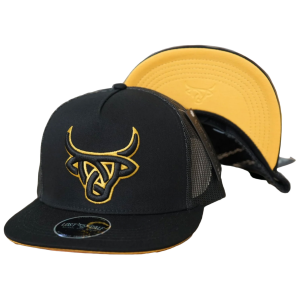 Lost Calf LOST CALF Black Gold Flat Cap (LCF00044) - $29.99 at gritroutdoors.com