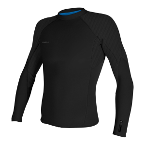 O'NEILL Men's Hyperfreak 1.5mm Black/Black L/S Top (5288-A00)