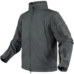 CONDOR OUTDOOR Men's Summit Black Softshell Jacket (602-002)