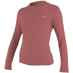 O'NEILL Women's Blueprint UV Tea Rose Long Sleeve Sun Shirt (5460-365) - O'neill
