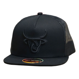 Lost Calf LOST CALF Kids Cuervo Black Flat Cap (LCFY0007) - $32.99 at gritroutdoors.com