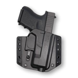 BRAVO CONCEALMENT OWB BCA 3.0 RH Black Holster for Glock 26, 27, 33 (BC10-1003)