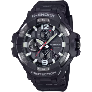 CASIO G-Shock Gravity Master Solar Powered Mobil Link Black Watches (GRB300-1A)
