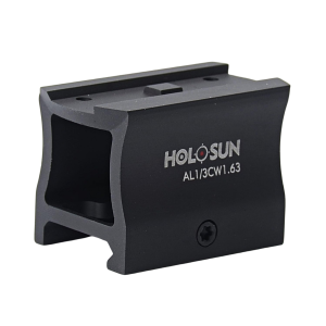 Holosun HOLOSUN 1.63in Lower 1/3 Co-Witness Mount (AL1/3CW1.63) - $39.99 at gritroutdoors.com