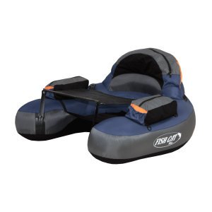 OUTCAST Fish Cat Rise Navy Inflatable Fishing Float Tube (200-000245)