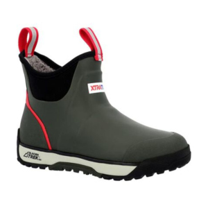 XTRATUF Women's Ice Rubber Ankle Deck Boots - Xtratuf