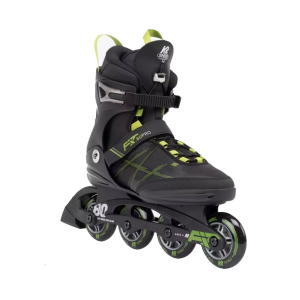 K2 SKATE Men's F.I.T. 80 Pro Black/Olive Inline Skates (I220201101)