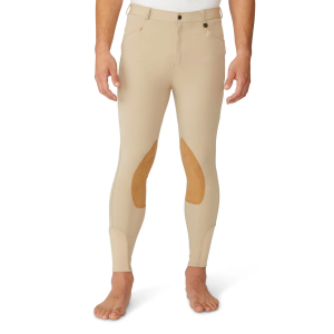 OVATION Mens EuroWeave DX Suede Knee Patch Breeches (464416) - Ovation