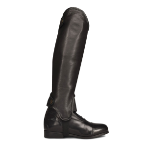 OVATION Women's Precise Fit Leather Calf 14 Black Half Chap (467583C14) - Ovation