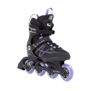 K2 SKATE Women's Alexis 80 Pro Black/Lavendar Inline Skates (I220201201)