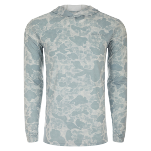 DRAKE Performance Print Old School Long Sleeve Hoodie (DS1515) - Drake