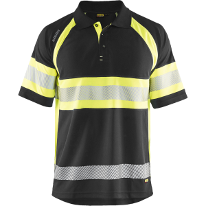 BLAKLADER Men's 34681051 Visibility Hi-Vis Short Sleeve US Polo (346810518933)