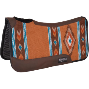 CIRCLE Y Tacky Woven Standard Square Contour 31x32in Black Pad (277-HJ7-BKT) - Circle Y