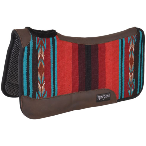 CIRCLE Y Tacky Woven Standard Square Contour 31x32in Black Pad (277-HJ7-BKT) - Circle Y