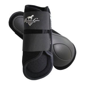 PROFESSIONAL'S CHOICE VenTECH Black Splint Boots, M (VSPB100-BLA)