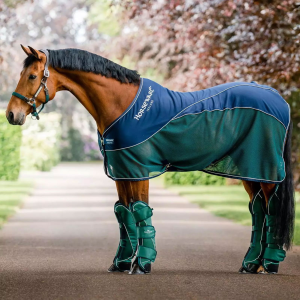 HORSEWARE IRELAND Horseware Signature Navy/Hunter Green Sport Cooler (ACHHMJ-BH00) - Horseware Ireland