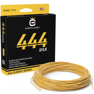 CORTLAND 444 Sylk Double Taper 90ft Mustard Fly Line (401129-PAR)