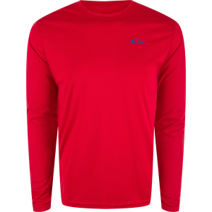 DRAKE Men's Icon Americana Long Sleeve Performance Crew Shirt (DS9550) - Drake