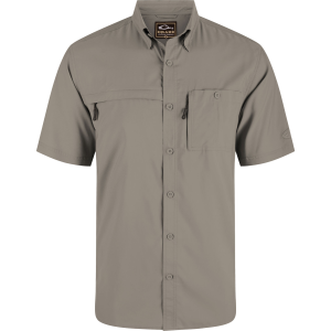 DRAKE Men's 8-Shot Flyweight Short Sleeve Shirt (AD9500) - Drake