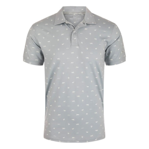 DRAKE Men's Performance Print Polo Shirt (DS4092) - Drake