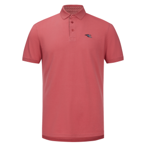 DRAKE Men's Pique Logo Polo (DS4090) - Drake