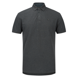 DRAKE Men's Pique Logo Polo (DS4090) - Drake
