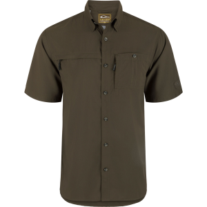 DRAKE Men's 8-Shot Flyweight Short Sleeve Shirt (AD9500) - Drake