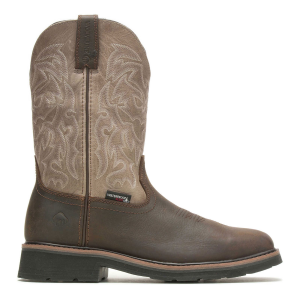 Wolverine Footwear WOLVERINE Men's Rancher Waterproof Steel-Toe Dark Taupe Work Wellington Boots (W221030) - $120.77 at gritroutdoors.com