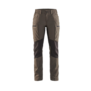 BLAKLADER Womens 7153 Service Stretch Black Pant (715318459900) - Blaklader