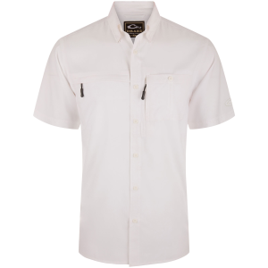 DRAKE Men's 8-Shot Flyweight Short Sleeve Shirt (AD9500) - Drake